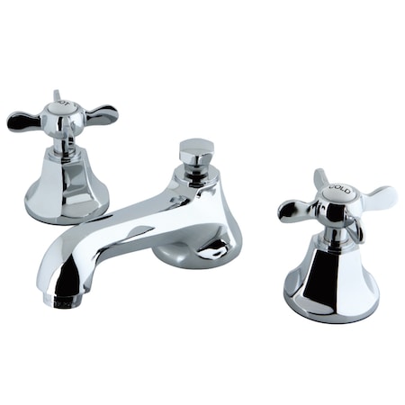 Kingston Brass KS4461BEX Essex 8" Widespread Bathroom Faucet, Polished Chrome KS4461BEX